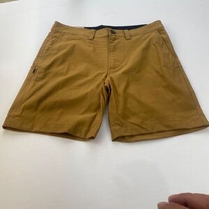 PrAna Mens Alameda Hiking Shorts 7" Outdoor Size 36/07 Embark Brown New